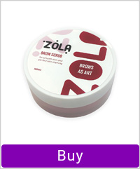 ZOLA creamy brow scrub